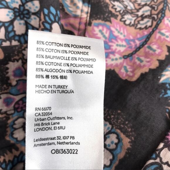 Free People Multicolor Paisley Button Down Shirt - Picture 6 of 7